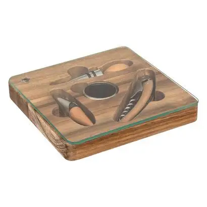 Offre Du Jour Coffret sommelier 4 pièces"Jules"