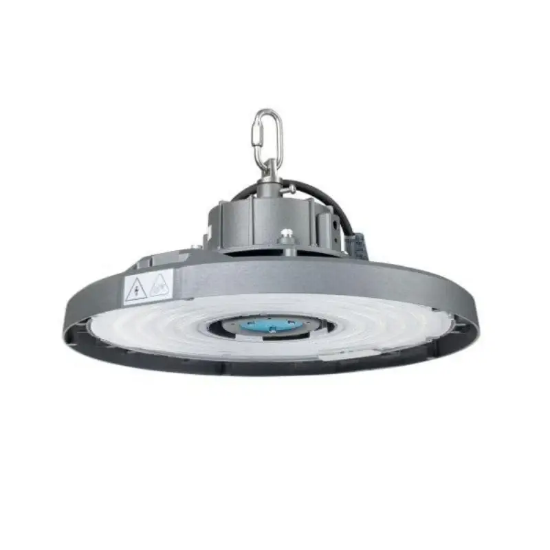 Suspension Industrielle 200W HighBay UFO Haut Rendement 180lm/W IP65 Garantie 5 Ans Prix Réduit