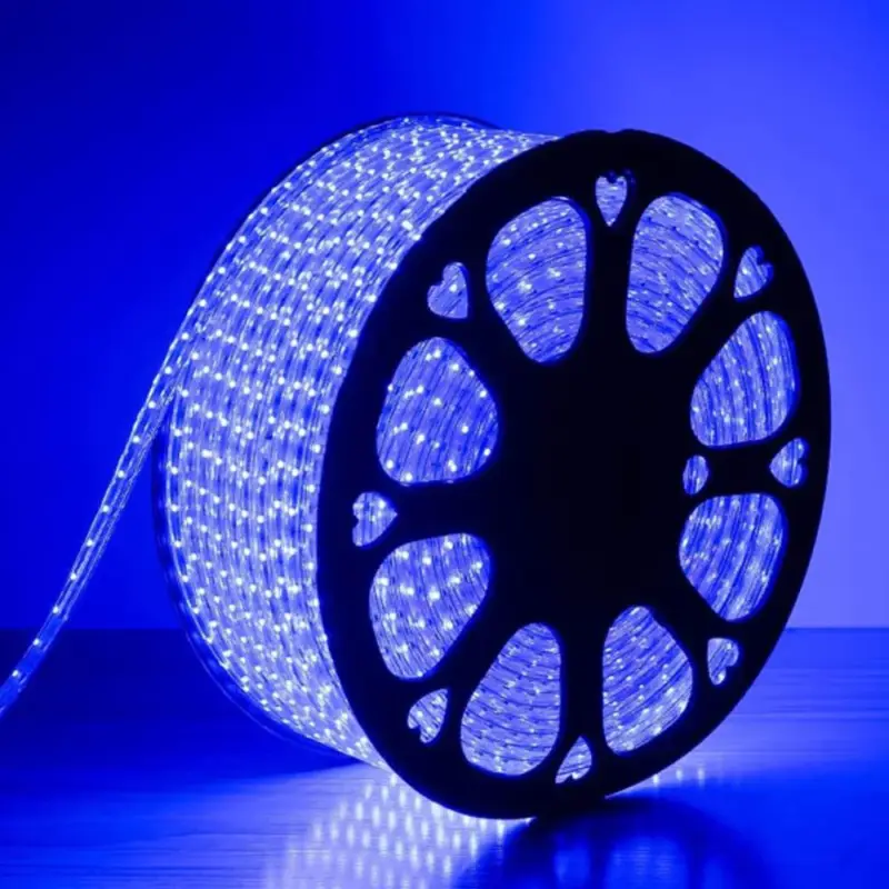 Ruban LED 220V Recoupable BLEU 5050 50M IP44 60LED/m Prix Bas