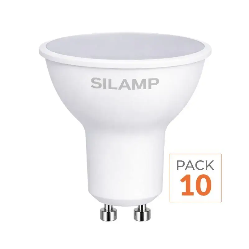 Bon Marché Ampoule LED GU10 8W 220V - Pack de 10