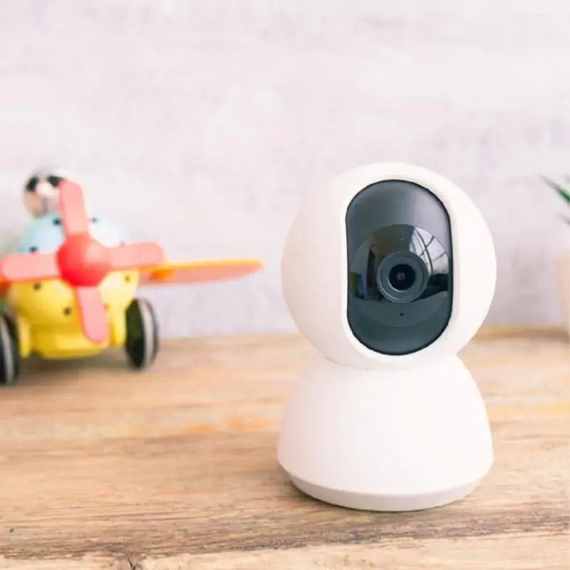 Caméra de Surveillance Intérieure Connectée WiFi Ronde 360° 1080p Réduction