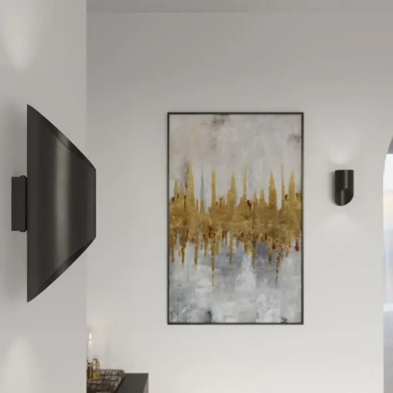 Applique Murale Tube Noir pour Ampoule G9 Jusqu'à Épuisement Des Stocks