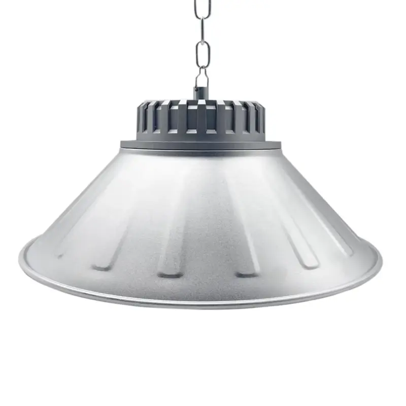 Nouvelle Collection Cloche LED Industrielle 100W 120° Argent