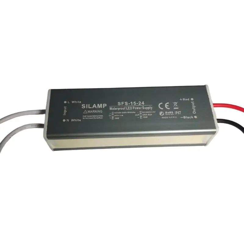 Super Prix Transformateur 220V 24V IP67 15W DC 0.6A