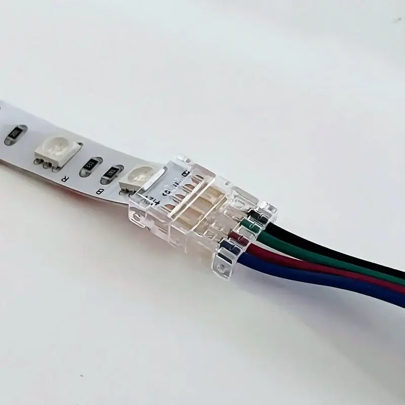 Jusqu'à Épuisement Des Stocks Connecteur Simple pour Ruban LED RGB 10mm IP20