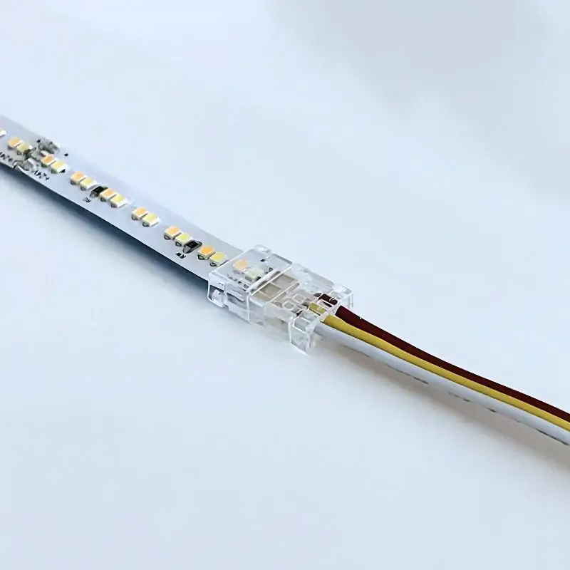 Connecteur Simple pour Ruban CCT 8mm pour ruban IP20 Prix Bas