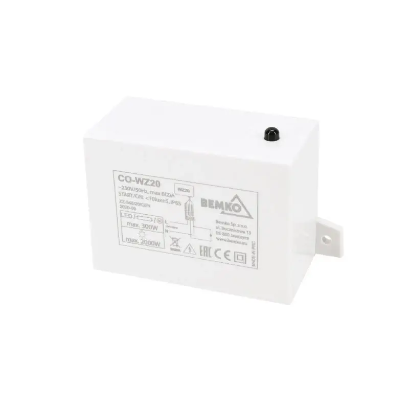 Capteur de Lumière Photoélectrique IP54 300W max Quantité Limitée