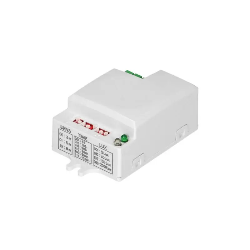 Must-Have Détecteur de mouvement avec DIP Switch IP20