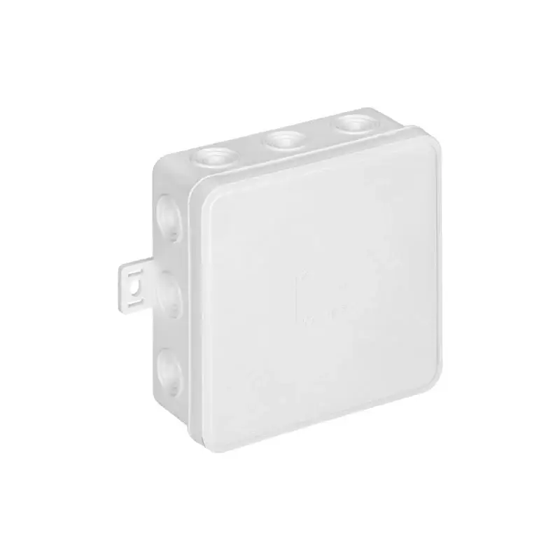 Petit Prix Boite de Dérivation en Saillie 12 Entrées 100x100x41 mm – Blanc