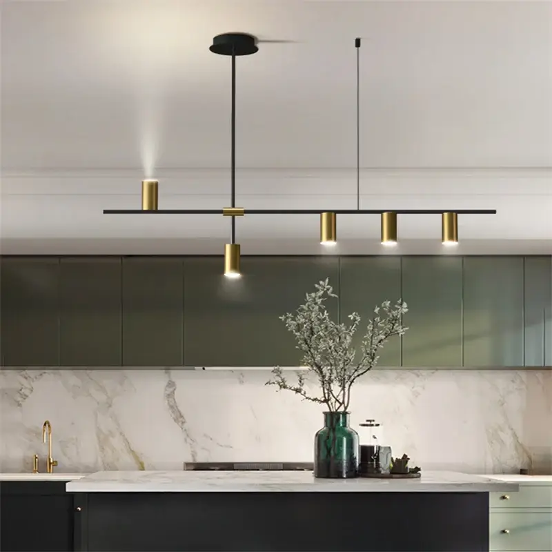 Produit De Marque Lustre simple led moderne pour café restaurant