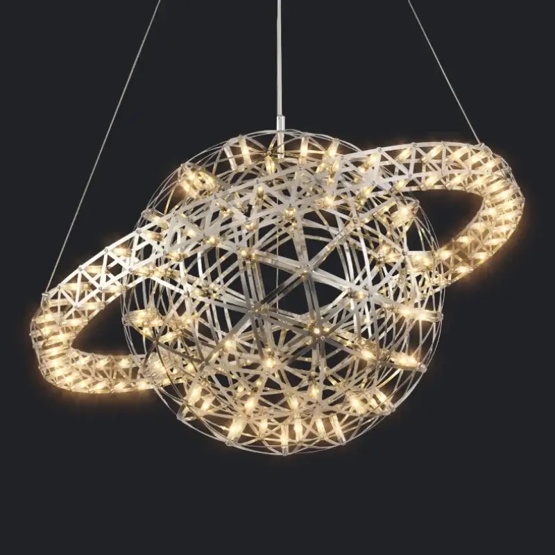 Acheter En Ligne Lustre sphérique raimond satellite en acier inoxydable led décor