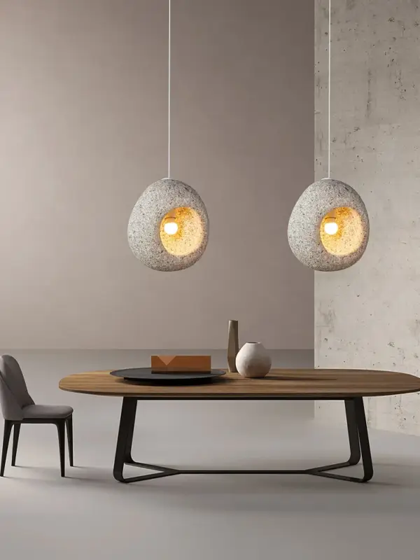 Suspension led nordique wabi sabi simple et créative personnalisée Affaire À Saisir