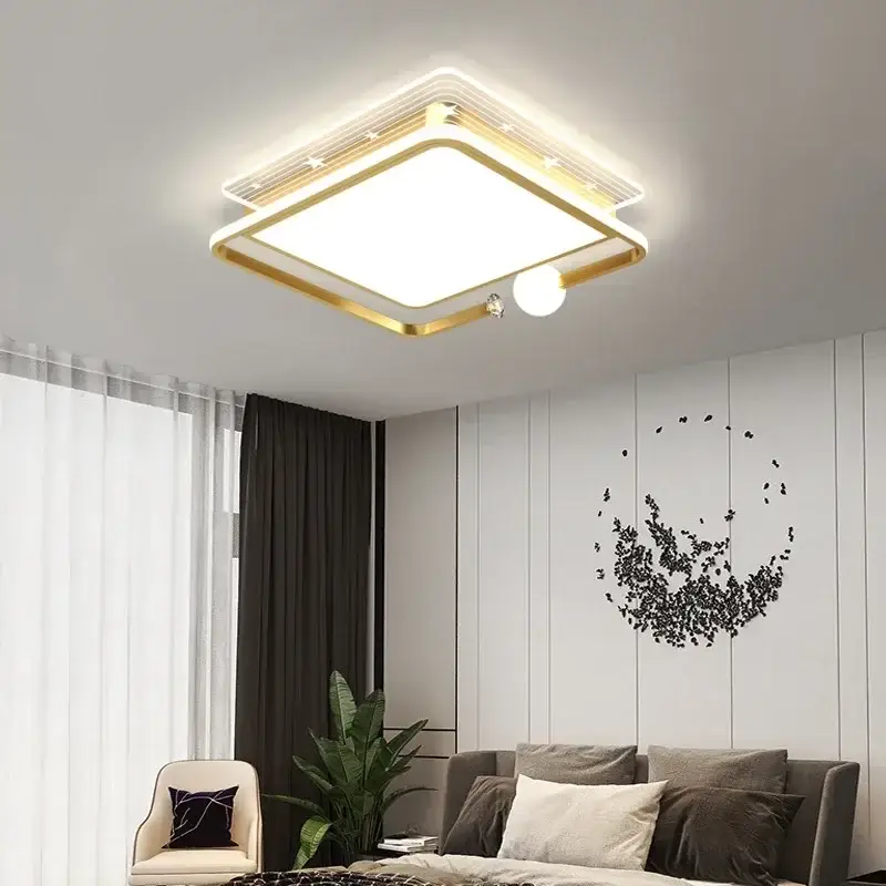 Jusqu'à Épuisement Des Stocks Plafonnier nordique moderne avec leds pour décoration maison