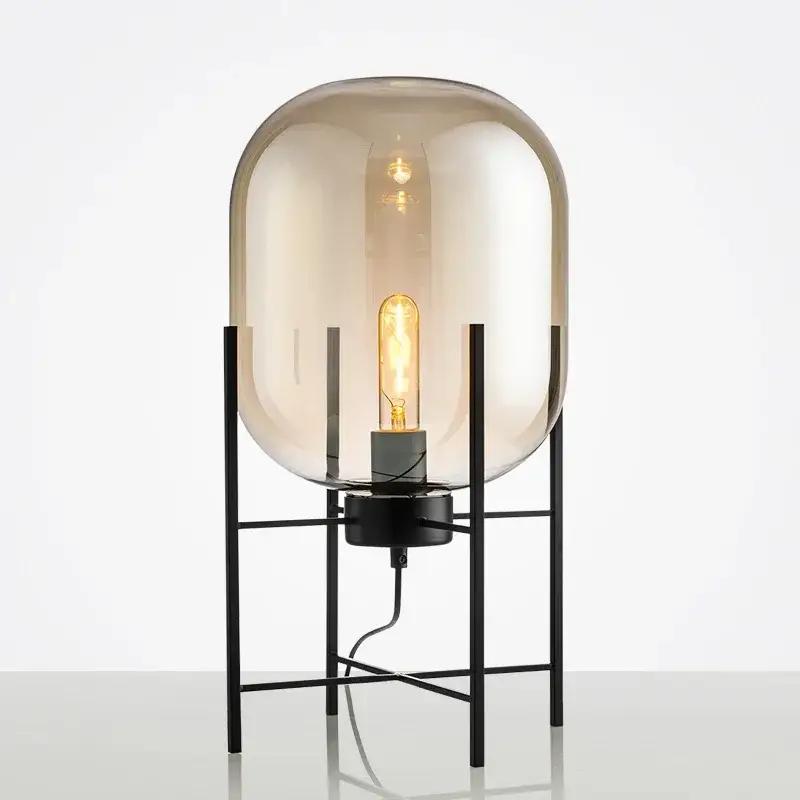 Nordic postmodern glass table lamp for decoration Satisfait Ou Remboursé