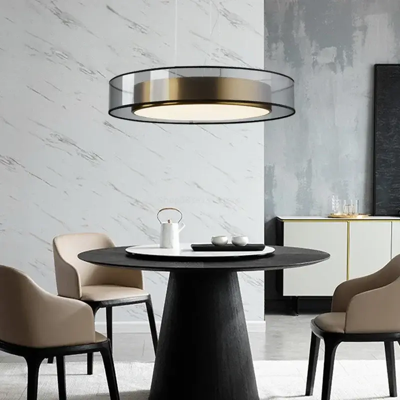 Nordic luxury simple led pendant light for bar restaurant Vente Flash