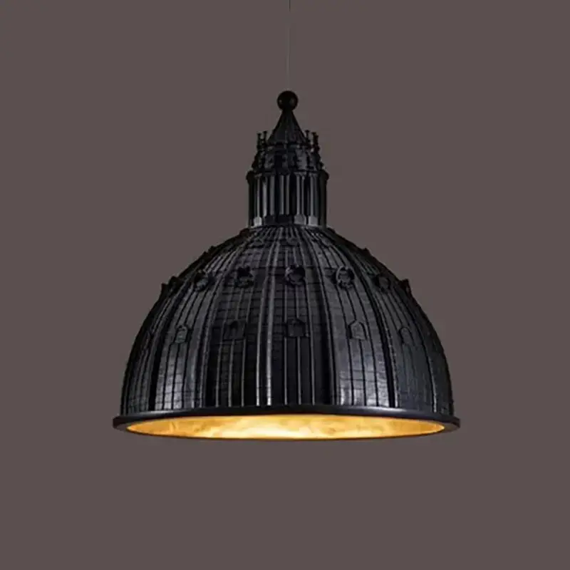 Creative vintage chandelier st paul's church style in resin Expédié Aujourd'hui