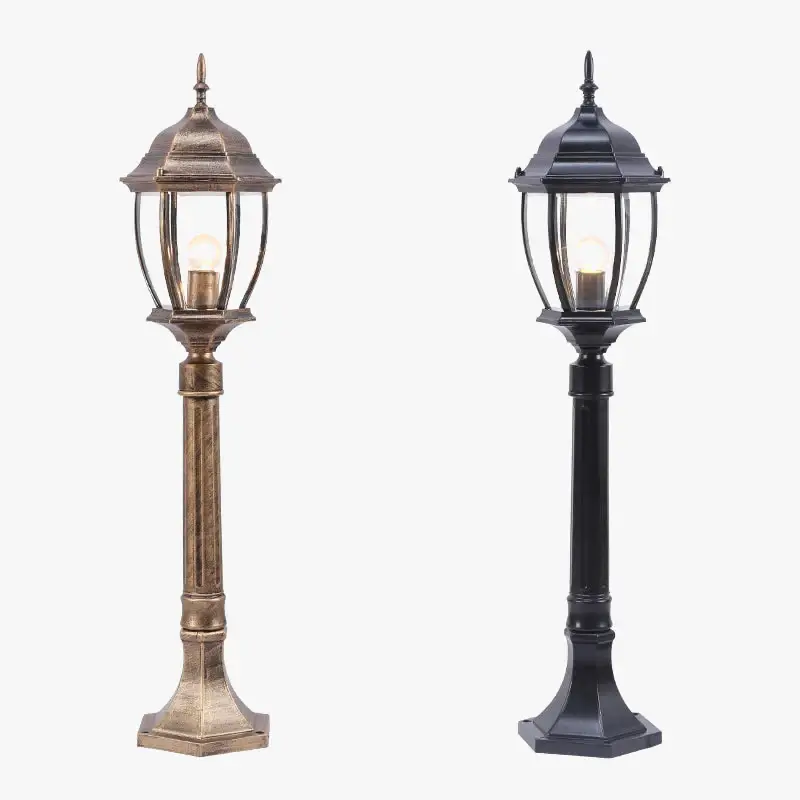 Decorative waterproof street lamp for outdoor garden park villa Expédié Aujourd'hui