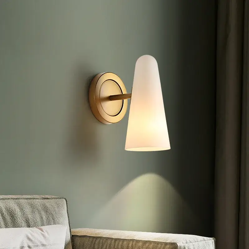 Commande En Gros Modern glass indoor wall light