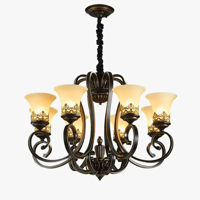 Achetez Aujourd'hui Vintage metal chandelier in european retro style for indoor lighting
