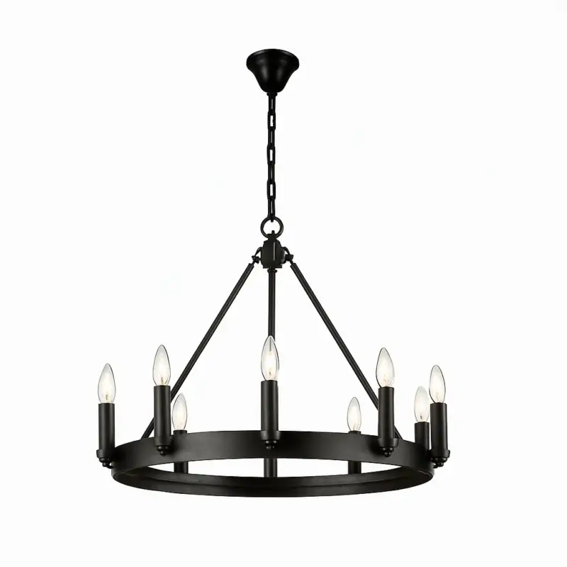 Vintage retro wrought iron pendant light indoor led lighting Commander Maintenant