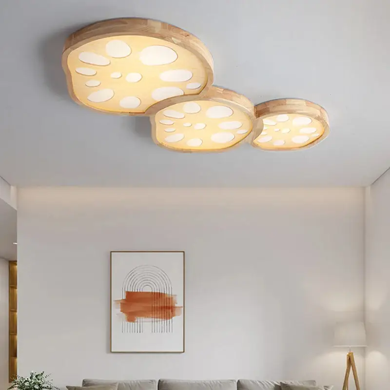 Super Prix 2023 new lotus root ceiling lamp for living room bedroom children&#...