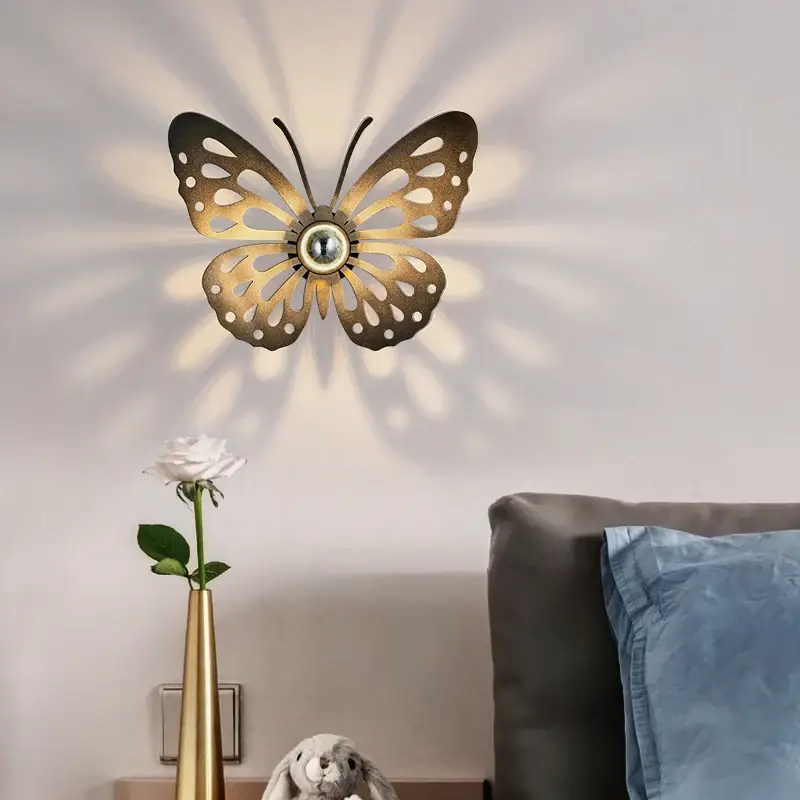 Promotion Saisonnière Decorative nordic iron led wall light for stylish interiors