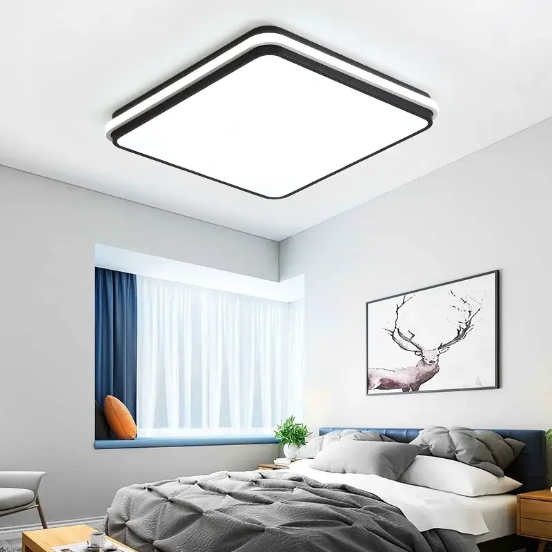 Pas Cher Ultra-slim modern led ceiling light with dimmable brightness