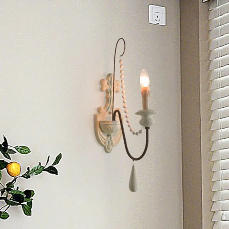 American french wall lamp, rural retro living room, dining room, be... Prix Réduit
