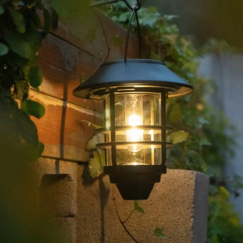 Jusqu'à Épuisement Des Stocks Retro vintage waterproof metal solar wall light for garden and outd...
