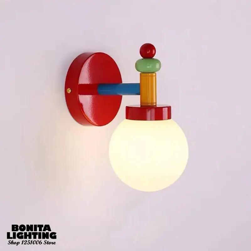 Retro building block wall light for children Usine Directe