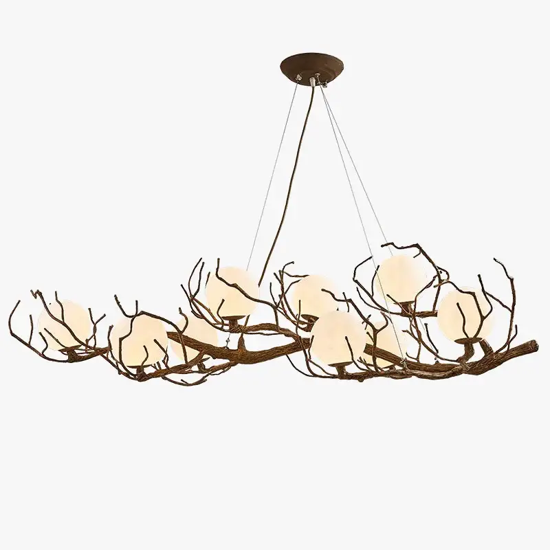 Prix Bas Personalised nordic retro chandelier in wabi-sabi style for restaur...