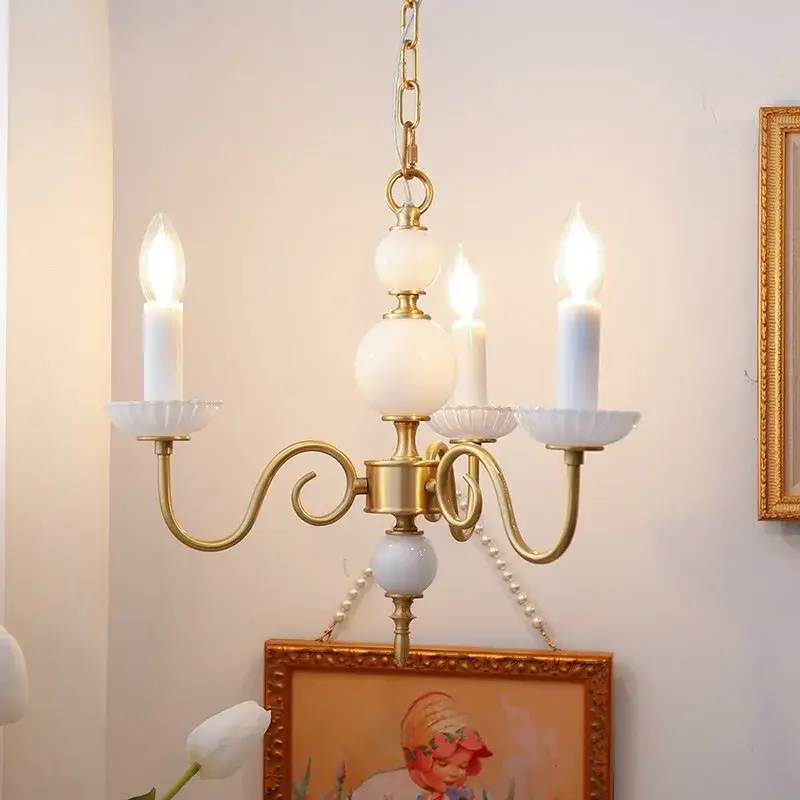 Nouveauté Luxury copper vintage chandelier for restaurant and living room