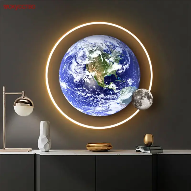 Certifié Decorative remote controlled led wall light for modern interiors