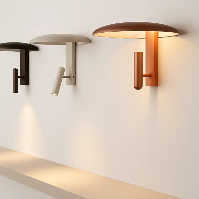 Vente Flash Modern wall light nordic design metal rotating decorative light