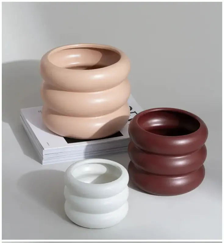 Promotion Modern organic ceramic decoration nordic design for home