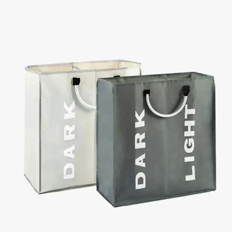 Remise Large capacity oxford fabric laundry basket with storage handle