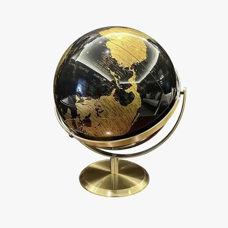 Rotating globe creative european style craft decoration for office Retour Gratuit