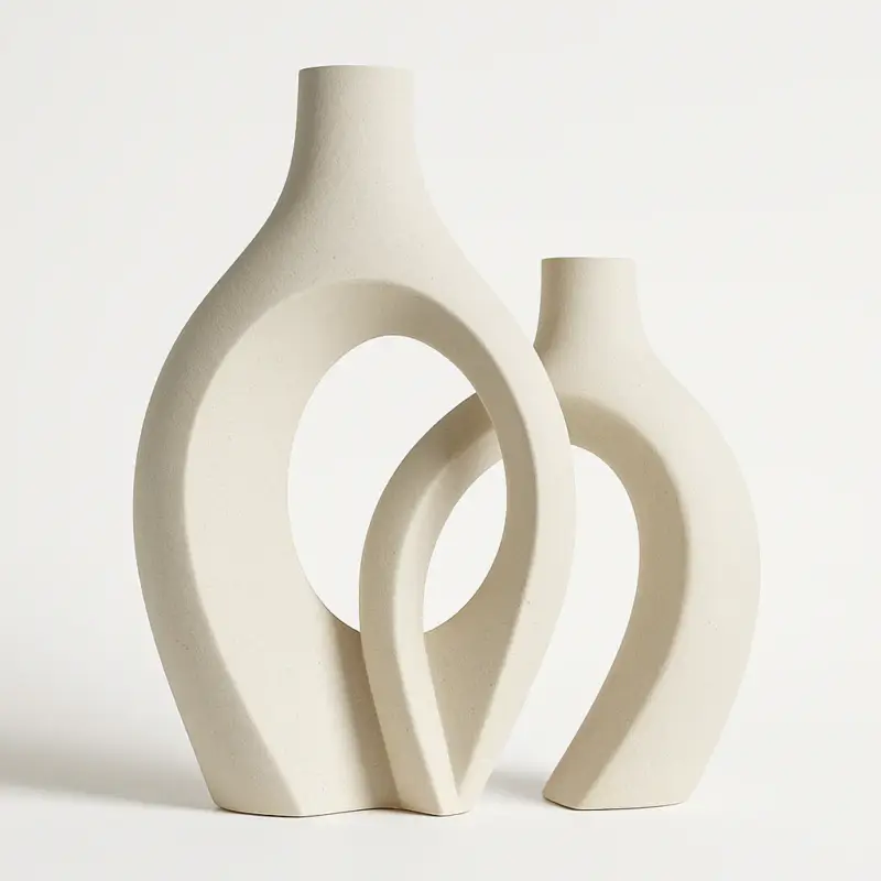Prix Promo Large decorative ceramic vase for a modern and elegant interior