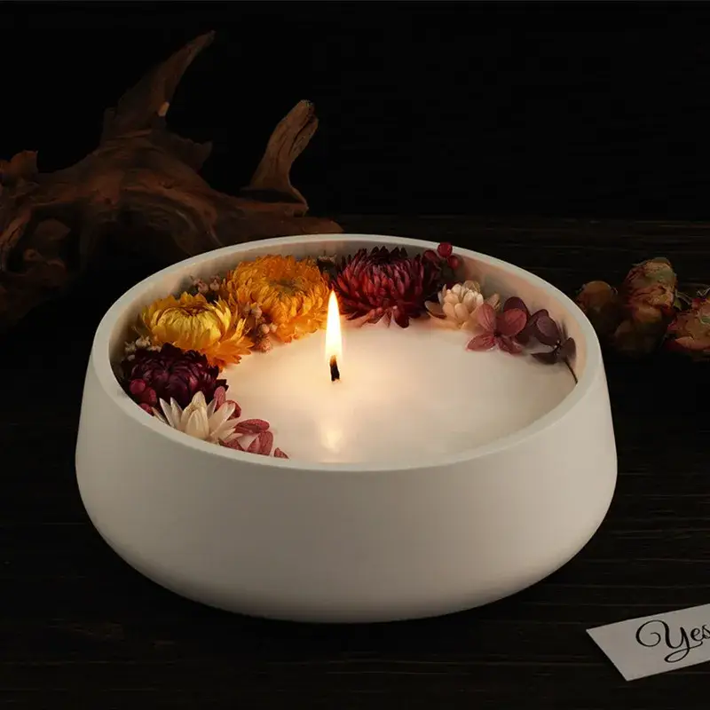 Nouvel Arrivage Silicone mold for concrete candle and storage
