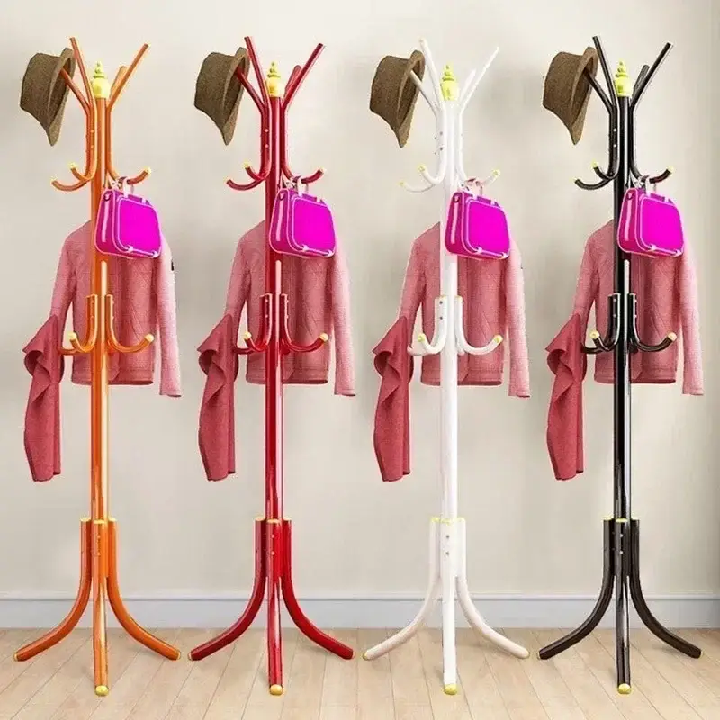 Metal coat rack with 9 hooks for clothes and accessories Jusqu'à Épuisement Des Stocks