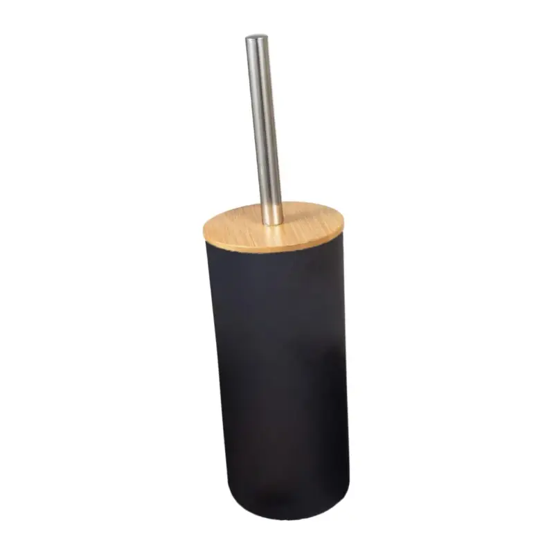 Compact anti-drip toilet cleaning brush set Remise