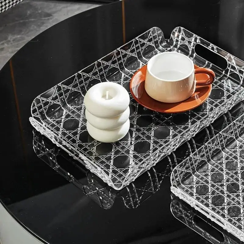 Dernier Modèle Luxury acrylic tray for storage and decoration