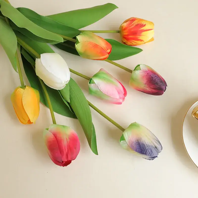 Easter silk tulip decoration for weddings and spring Meilleure Vente