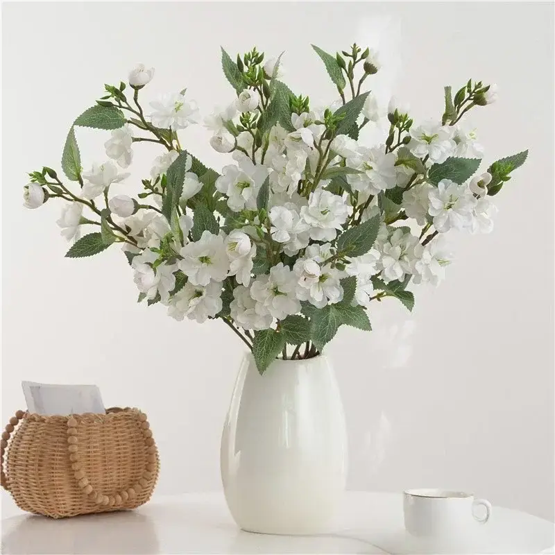 Artificial silk rose bouquet for interior decoration Satisfait Ou Remboursé