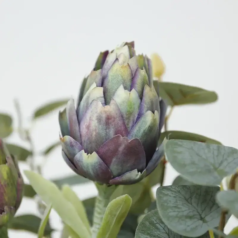 Set of 4 artificial artichokes for garden and balcony decoration Jusqu'à Épuisement Des Stocks