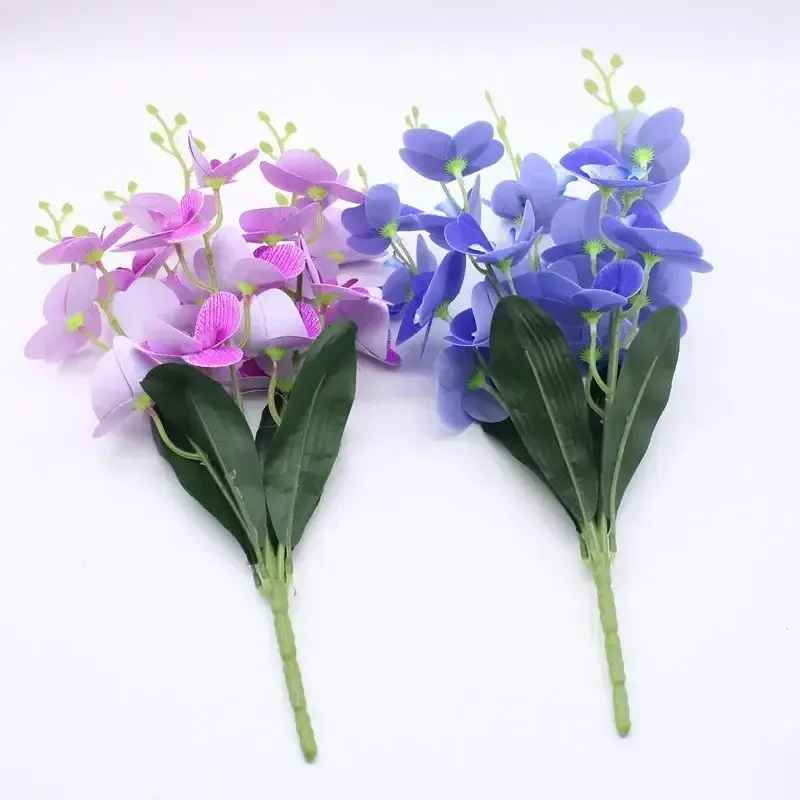 Remise 3d artificial butterfly orchid phalaenopsis decorative flowers