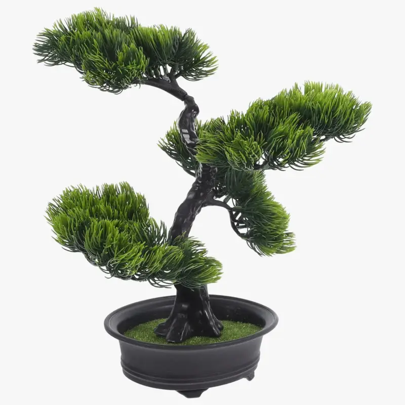 Decorative artificial pine plants for office and living room Produit De Marque