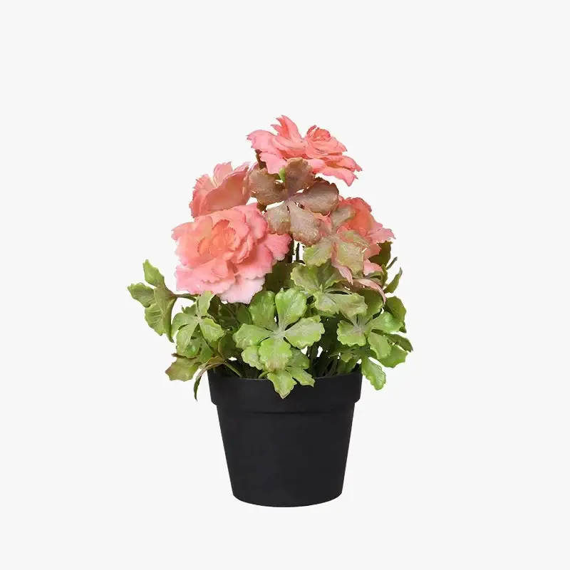 Meilleur Choix Artificial potted peony flower for indoor decoration