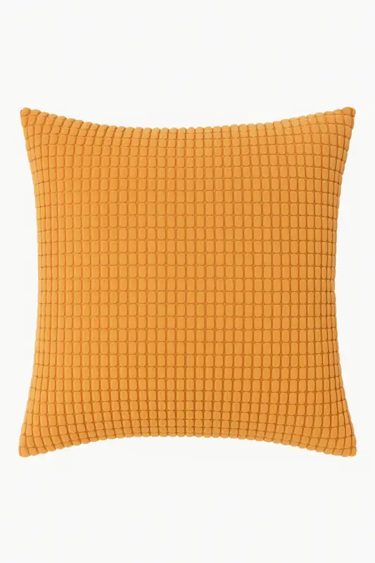 Large corduroy cushion cover with corn grain design Remise