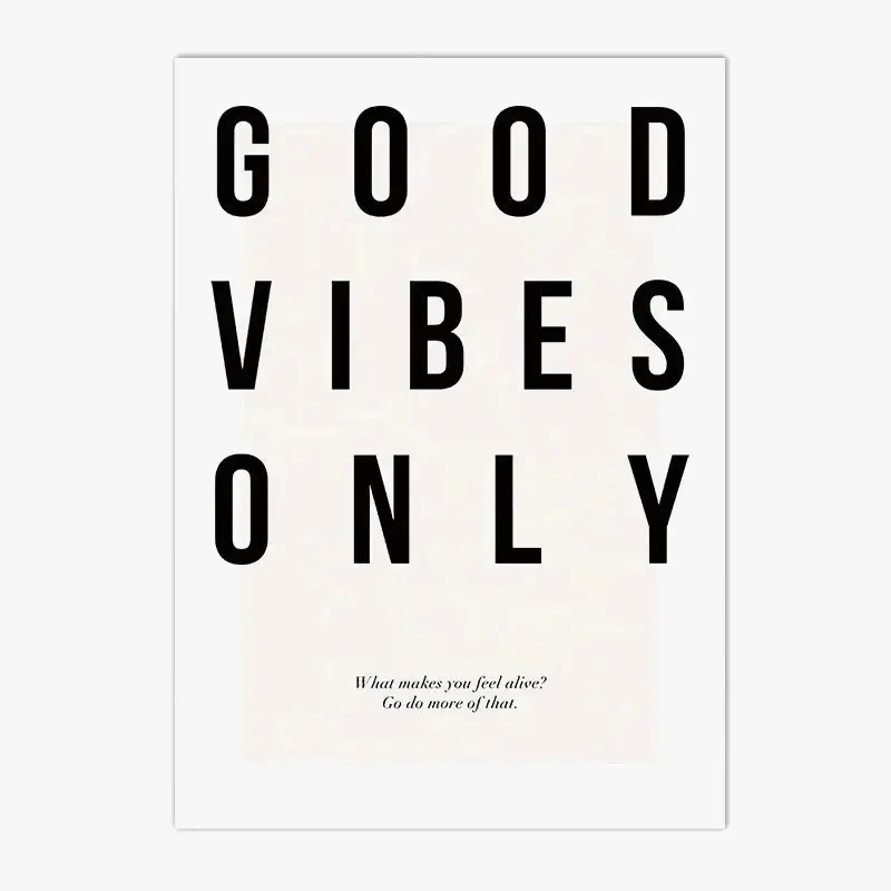 Paiement Sécurisé Nordic motivational quotes for modern wall decor